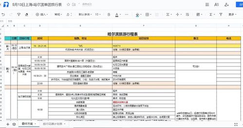 打造高效住宿记录表，提升旅行体验