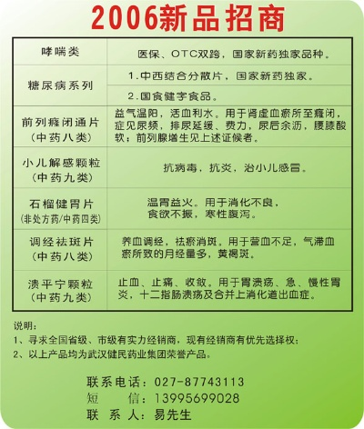 健民医药品牌产品大盘点