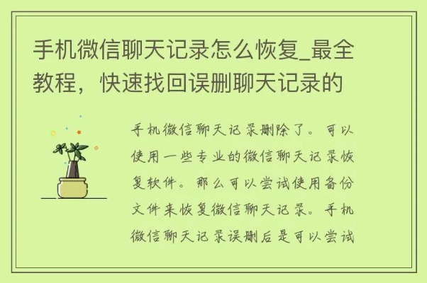 手机QQ和微信聊天记录恢复全攻略，从操作步骤到注意事项