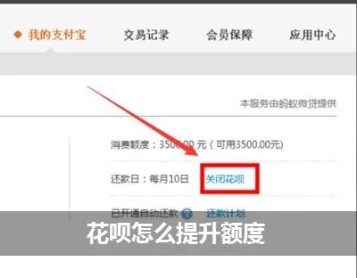 花呗额度提现与额度提升攻略