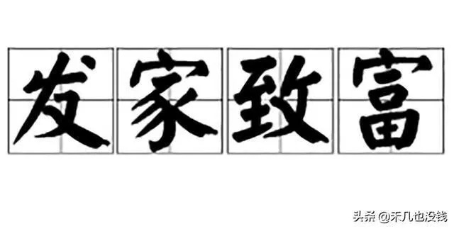 什么发家致富好？看这里你就明白了！