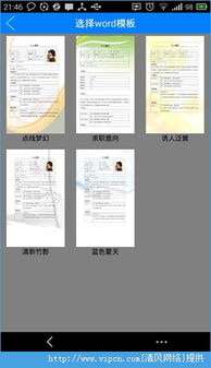 医药品牌策划简历模版APP