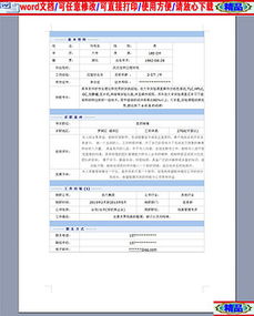 医药品牌策划简历模版APP