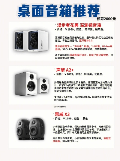 电脑音响品牌高端推荐