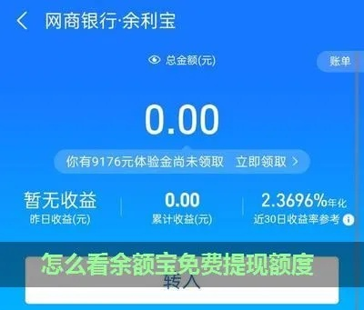 支付宝如何查看提现剩余额度？一文详解操作流程及注意事项