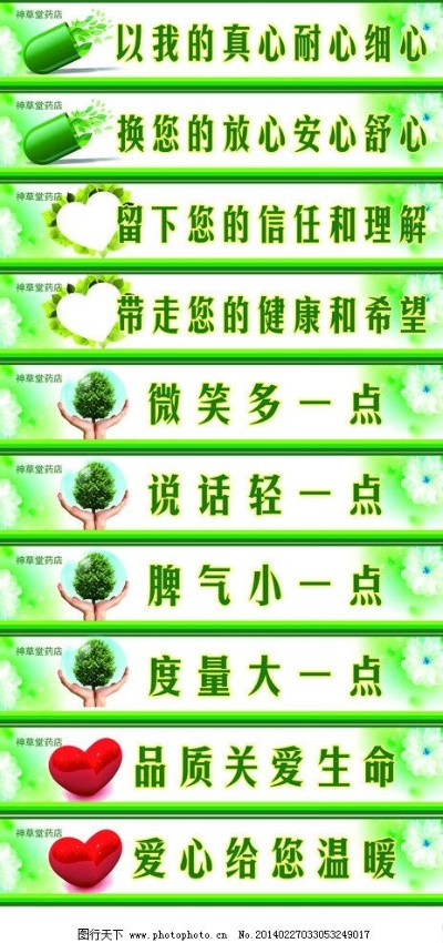 医药品牌标语大全