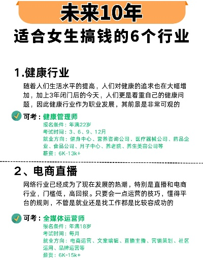 女性如何找到赚钱的好途径，热门职业与成功案例解析