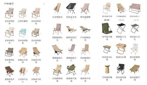 海外户外椅子品牌概览