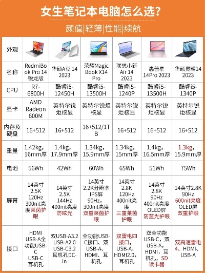 办公常见电脑品牌型号大比拼
