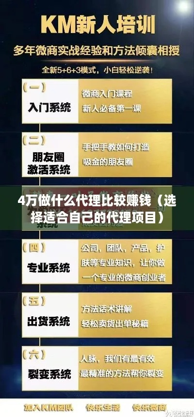 现在代理什么致富好做？全方位解析热门行业与商机