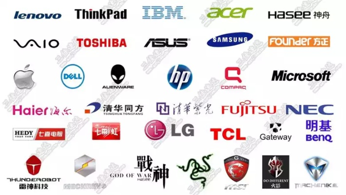国产电脑品牌logo设计案例分析