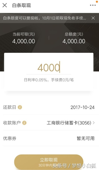 揭秘便利店京东白条提现手续费，费用明细及案例分析