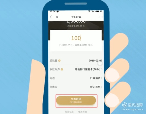白条总额度取现额度解析，了解、使用与优化
