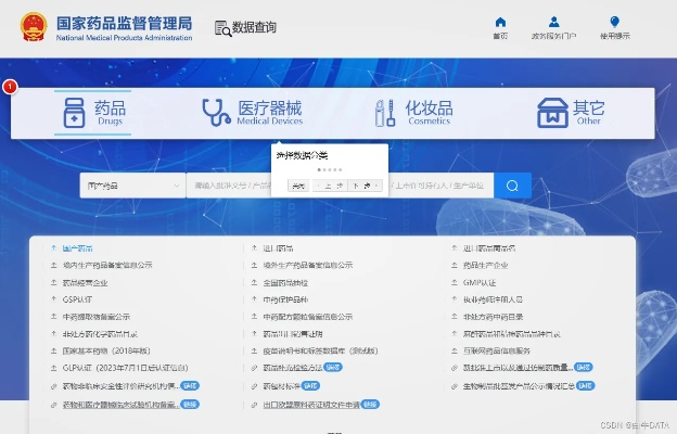 全面解析医药品牌资质查询系统