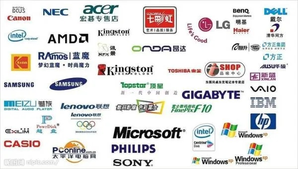 电脑图标品牌大全