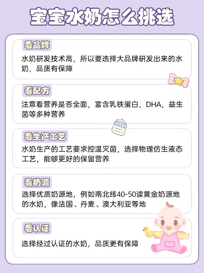 母婴用水品牌选择指南