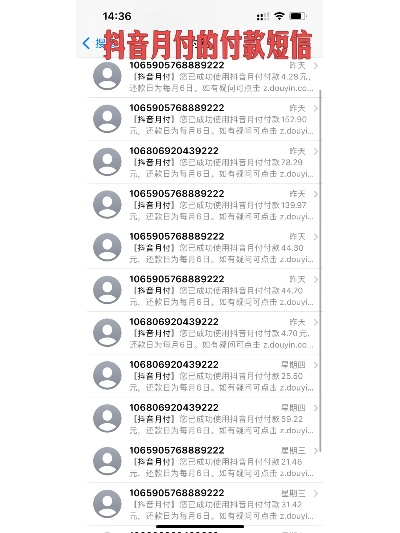 抖音月付提现，利息那些事儿