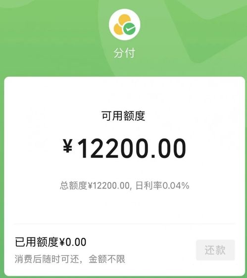 北沙滩微信分付取现，轻松搞定资金周转！