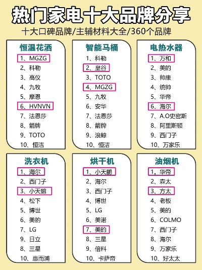 揭秘本土品牌高端家电排行榜