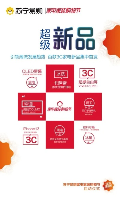 苏宁易购的家电品牌版图