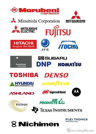 日本电脑品牌logo设计概览