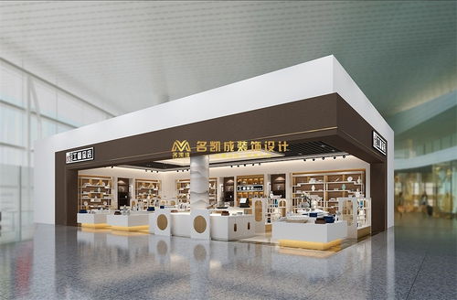品牌箱包店铺装修图片