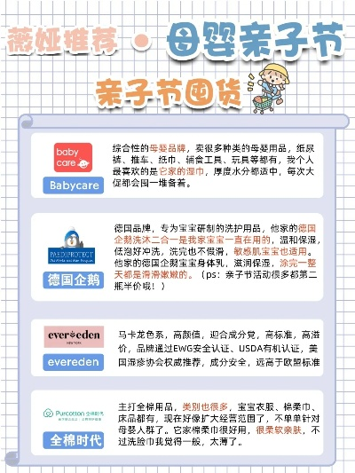 母婴流行品牌全解析