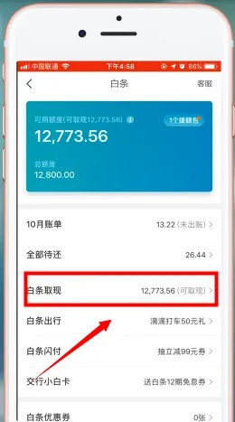 轻松北京取现，白条助力你的消费自由行！