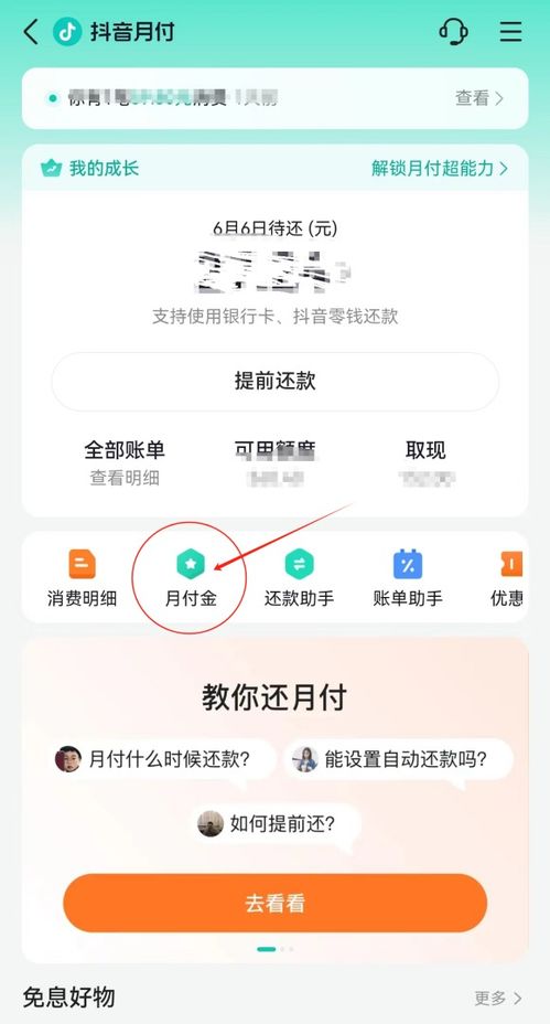 抖音月付提现购物，轻松购物新体验！