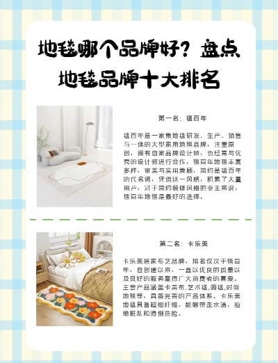 柳州家居地毯品牌精选