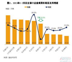 2013年汽车品牌销量概览