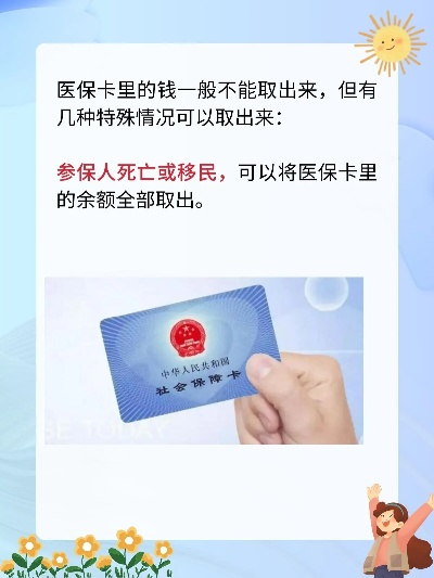 医保卡钱死亡后可以取现吗？详解政策与流程