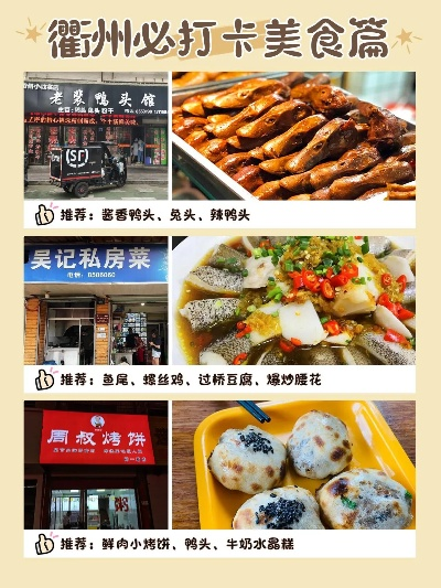 衢州市餐饮品牌大盘点