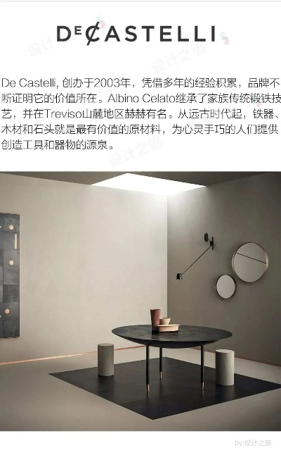 意大利现代家居品牌概览