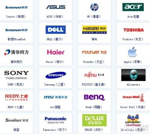 2017电脑品牌盘点