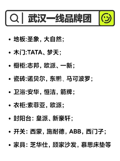 武汉家居品牌大盘点