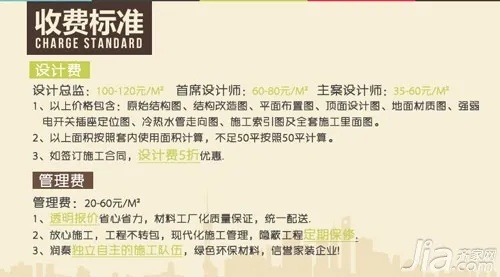 品牌装修收费多少？