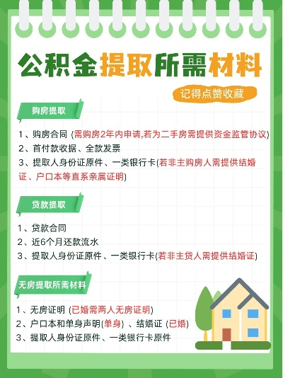 公积金取现需要哪些资料和手续？一文讲清楚