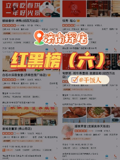 济南槐荫区餐饮品牌店概览