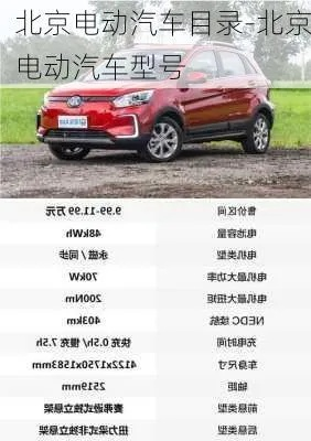 北京电动汽车品牌概览
