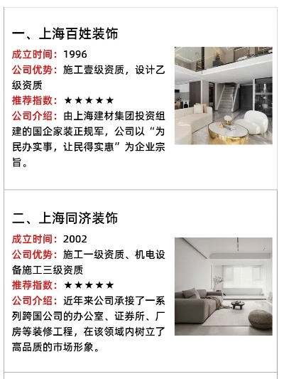 上海优势装饰装修品牌一览
