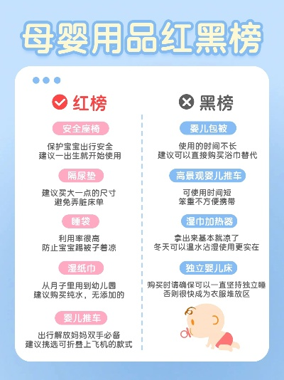 红黑母婴产品品牌盘点