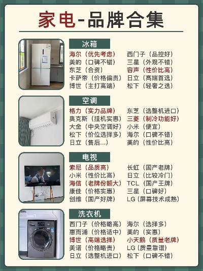 最容易装修的家电品牌大比拼