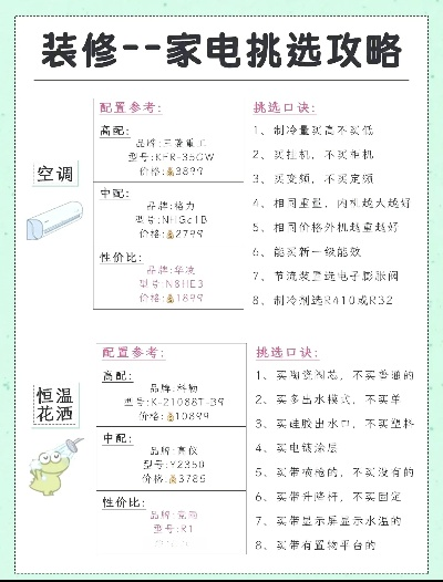 家电品牌选择指南