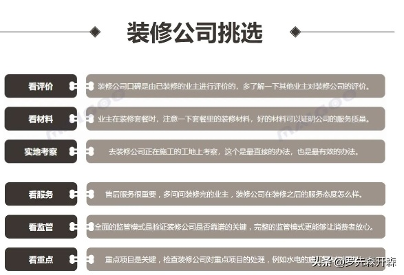 选择装修品牌，关键因素与案例分析