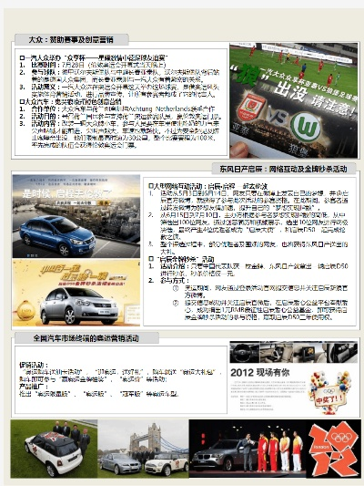 汽车品牌宣传活动全攻略